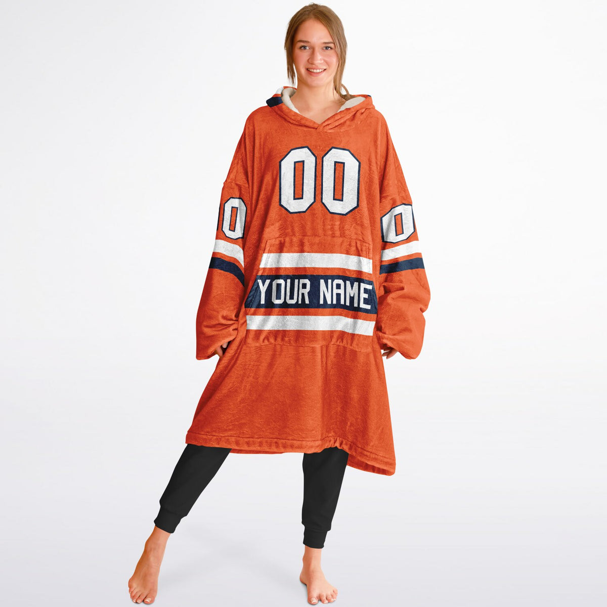 Orange Navy White Classic