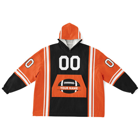 Black/Orange/White Bold