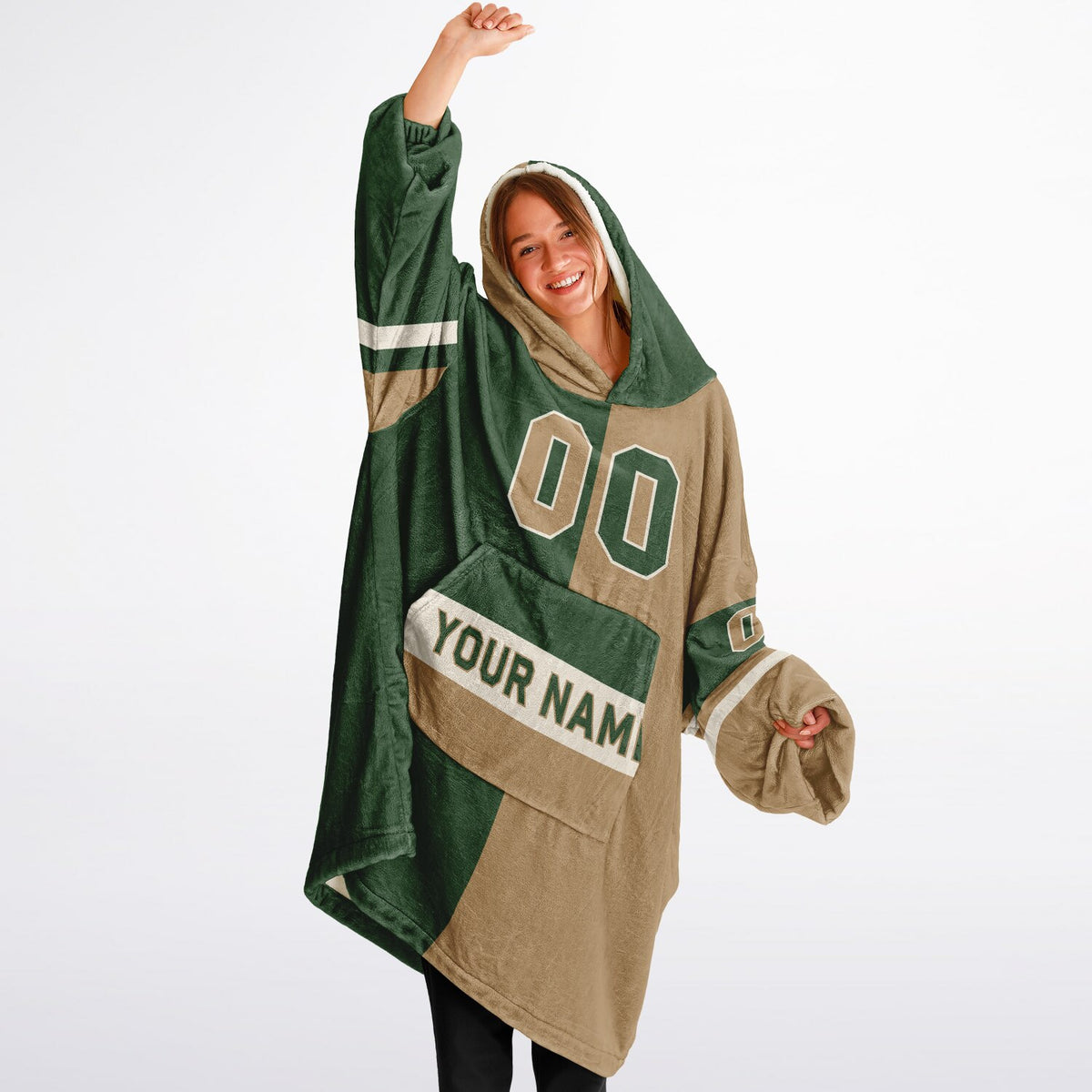 Forest Green Cream Camel Halftime
