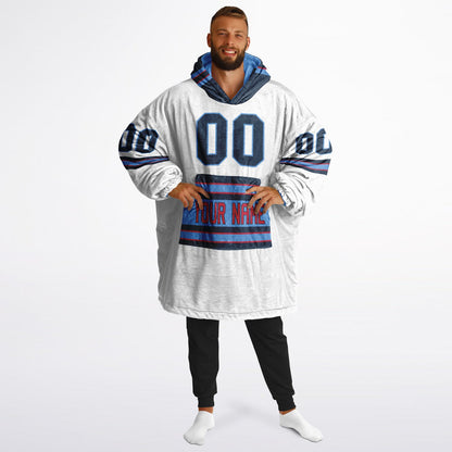 Light Blue/Navy/Red Superfan Reversible