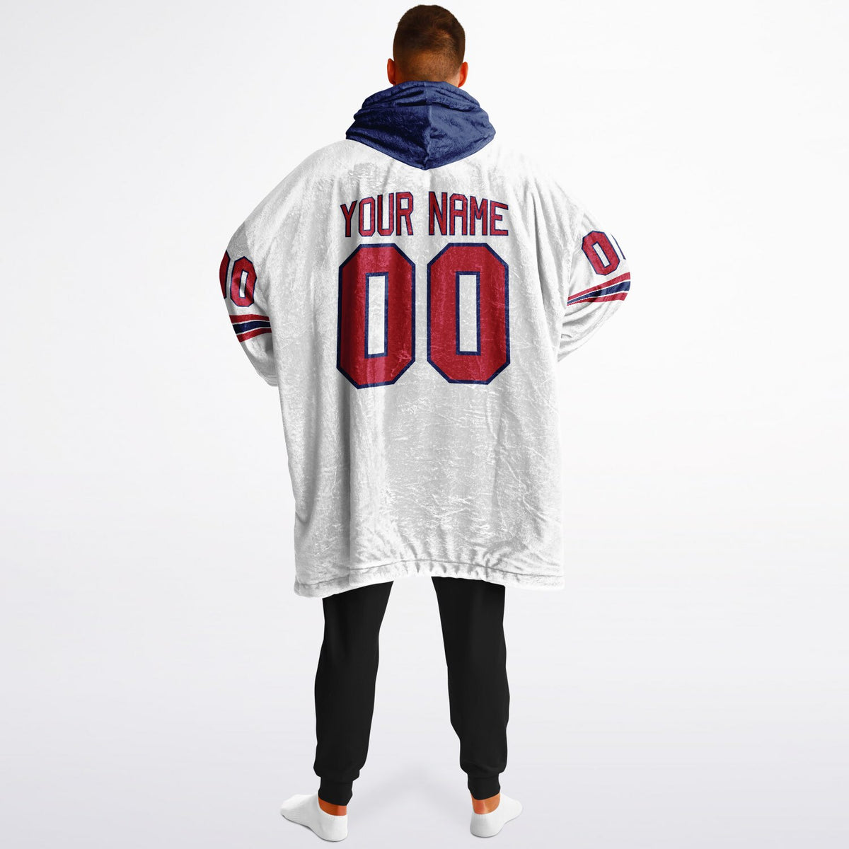 Dark Blue/Red/White Superfan Reversible