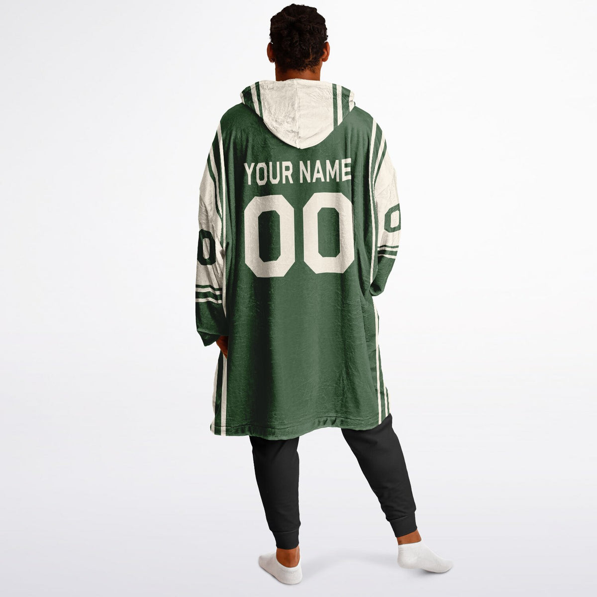 Forest Green & Cream Bold