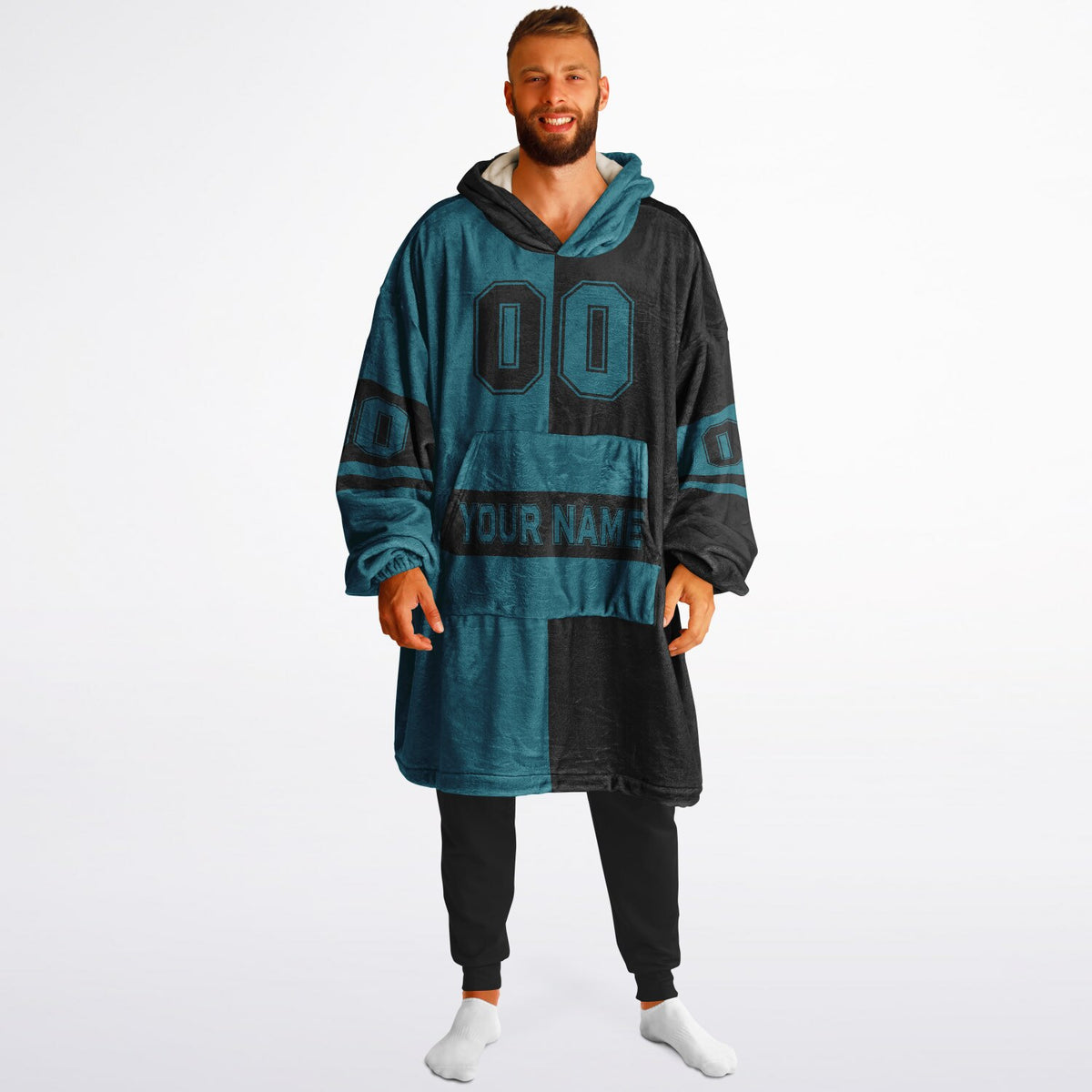 Teal/Black Halftime