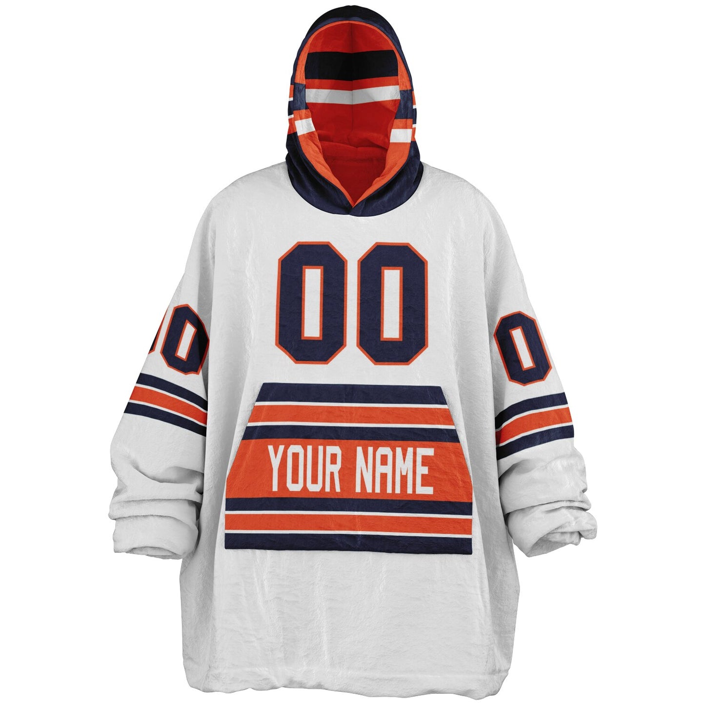 Orange/Navy/White Superfan Reversible