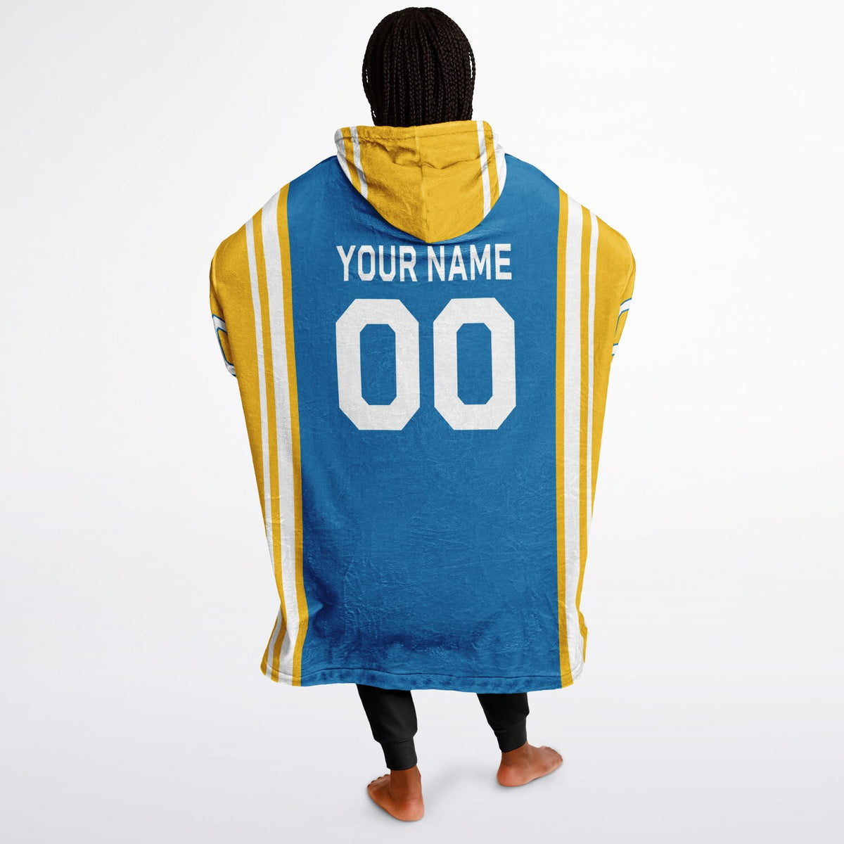Blue/Gold/White Bold