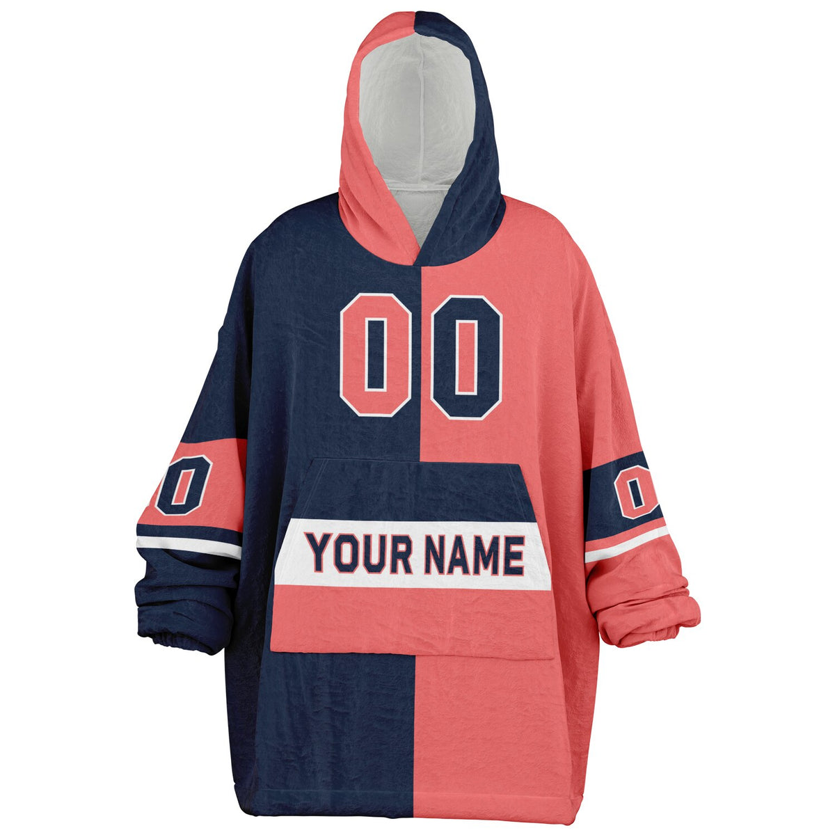 Navy Electric Coral White Halftime