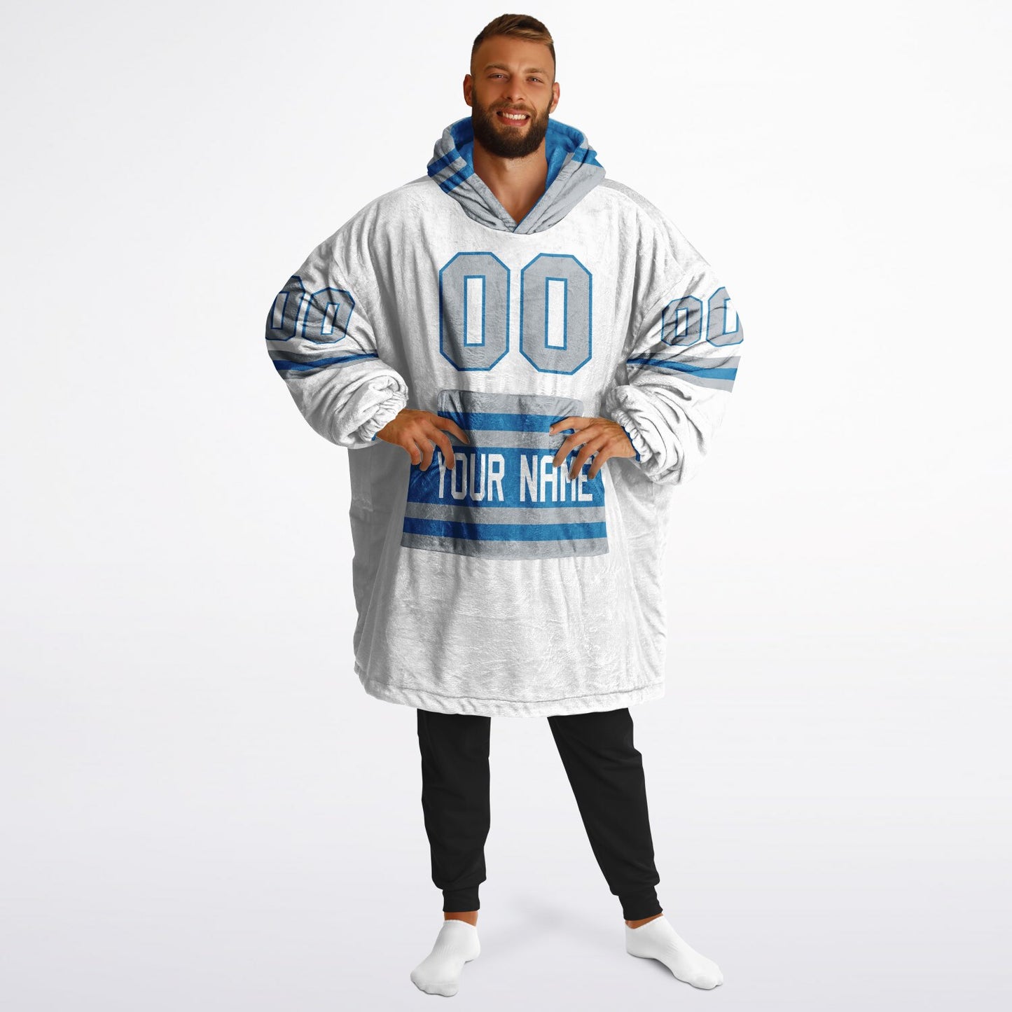 Blue/Silver Superfan Reversible