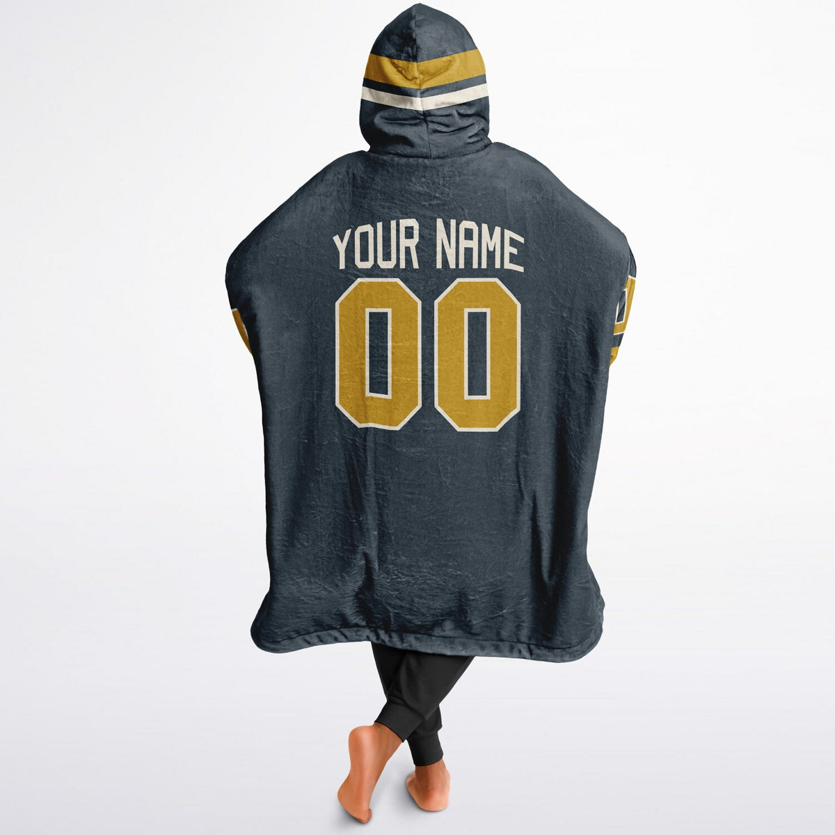 Charcoal Mustard Cream Superfan Reversible