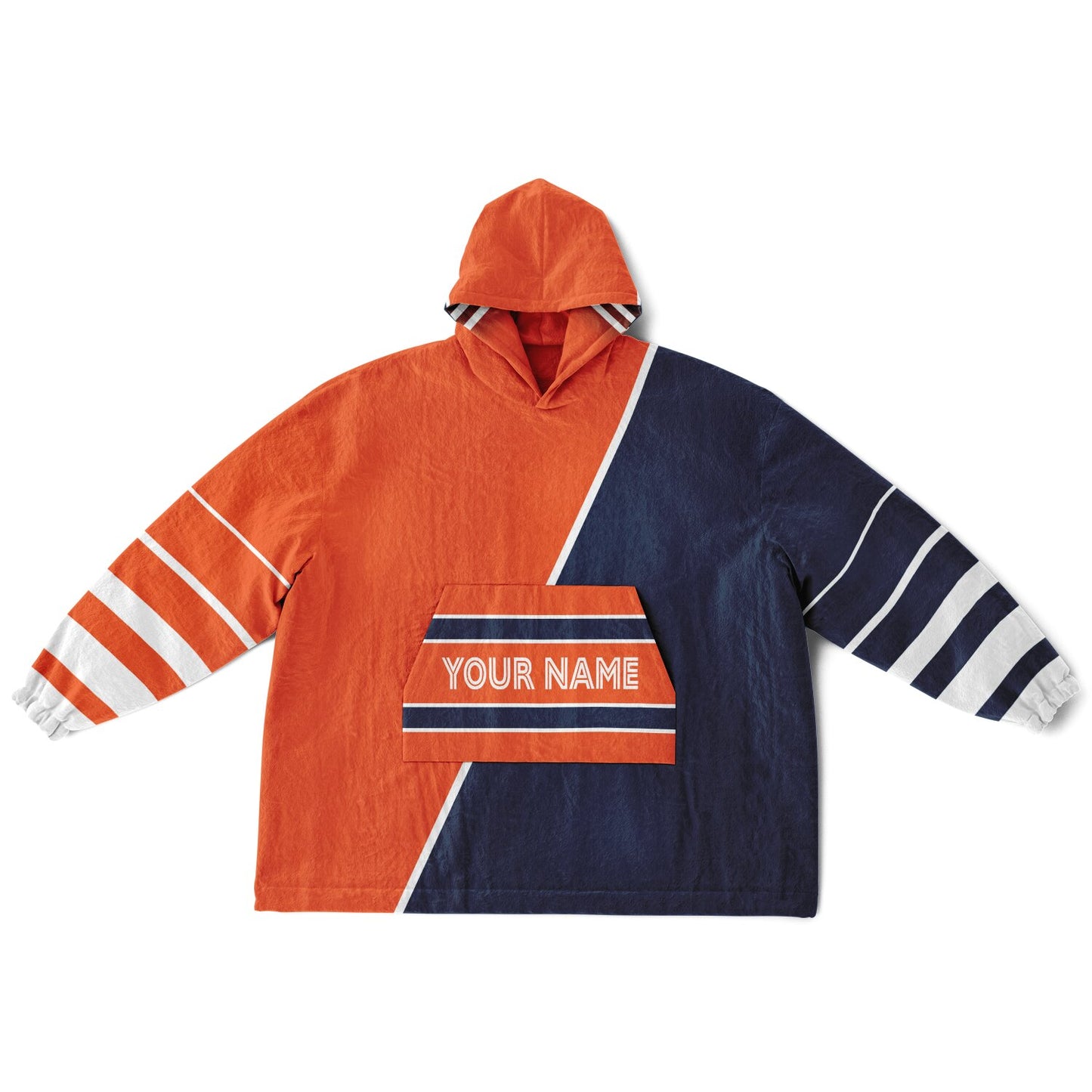 Orange/Navy/White Everyday Reversible