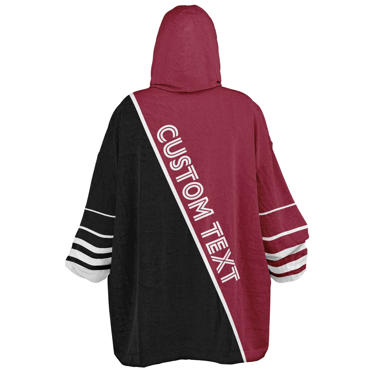 Crimson/Black/White Split Decision