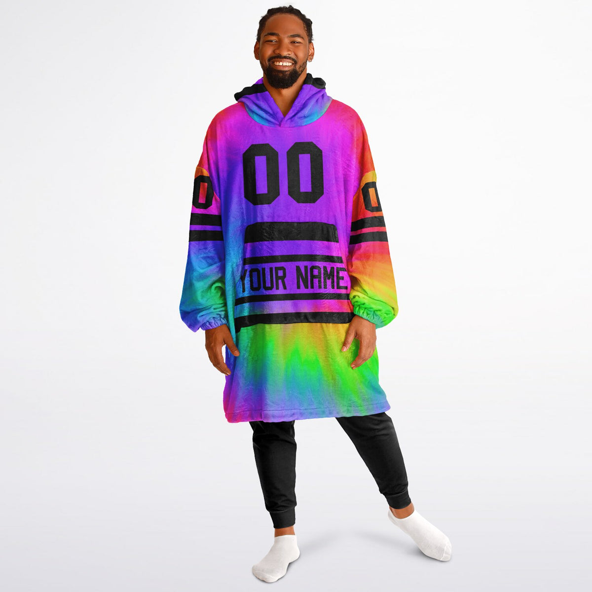 Tie Dye & Black Classic