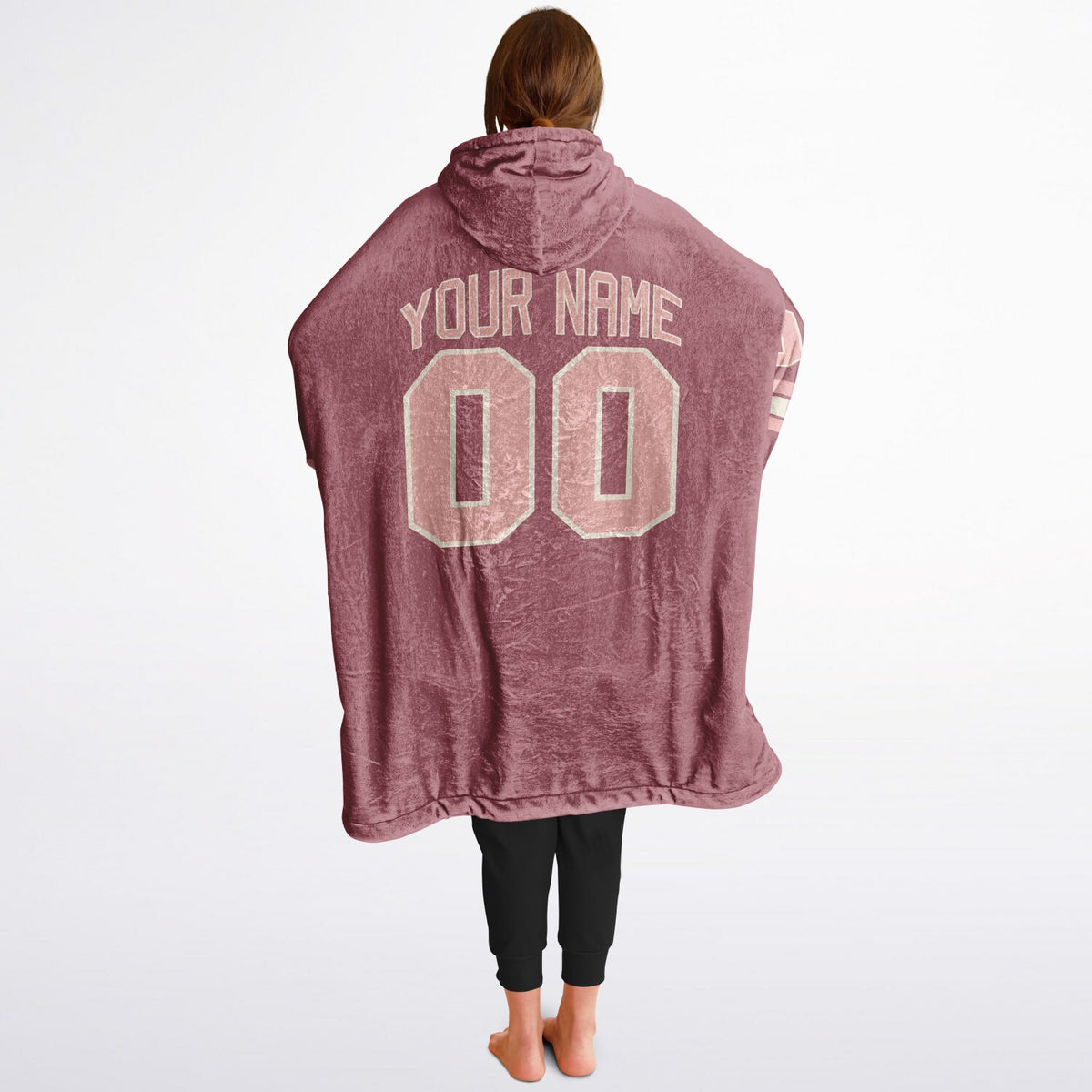 Blush Pink Cream Rose Gold Superfan Reversible