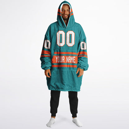 Aqua/Orange Superfan Reversible