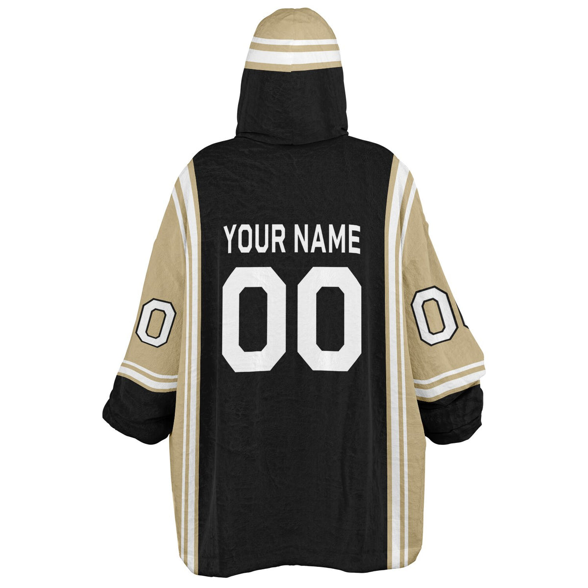 Black/Light Gold/White Bold
