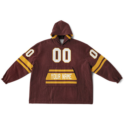 Burgundy/Gold Superfan Reversible