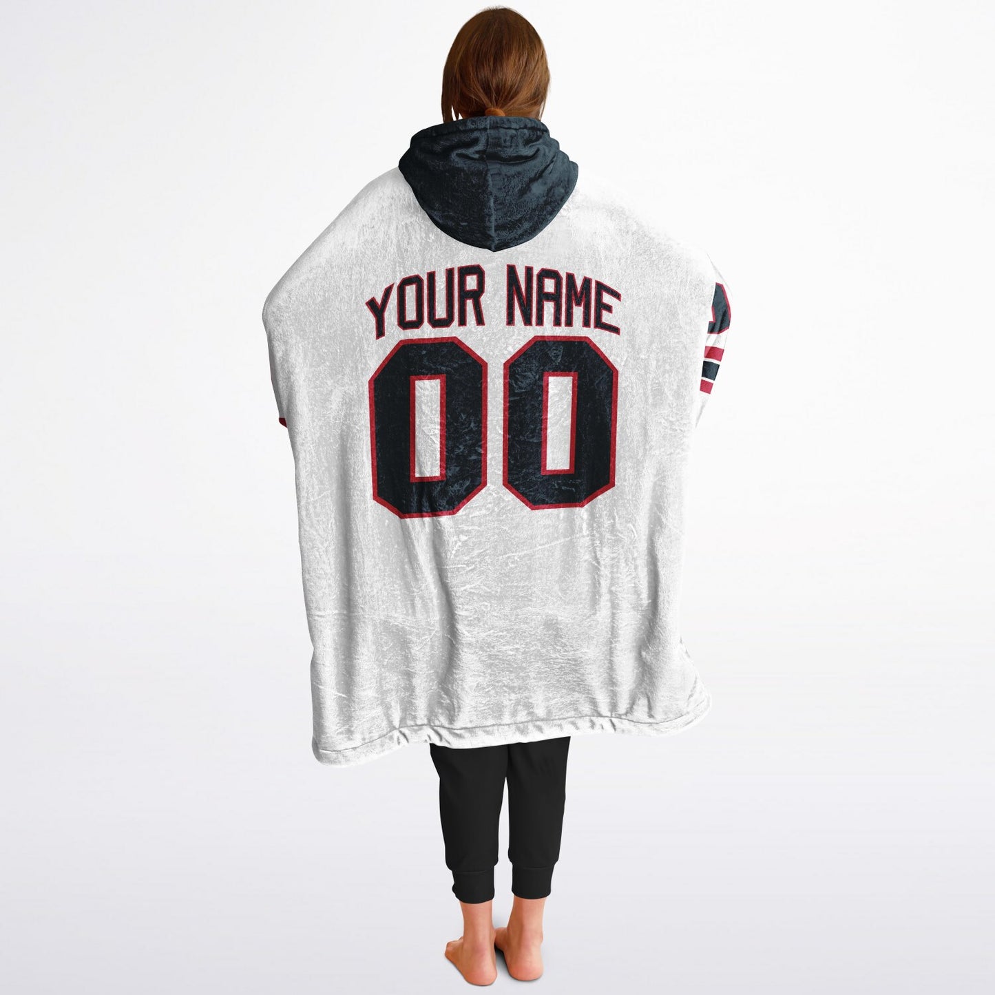Deep Steel Blue/Red/White Superfan Reversible