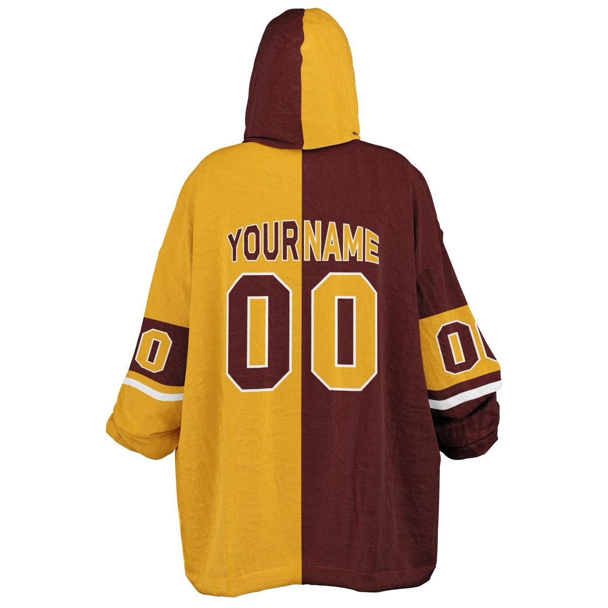 Burgundy/Gold/White Halftime