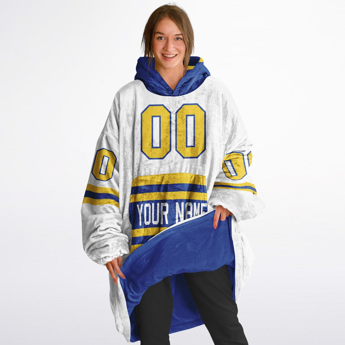 Blue/Yellow Superfan Reversible