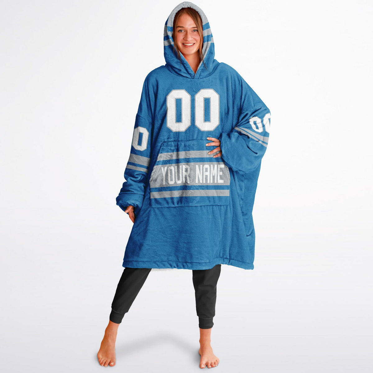 Blue/Silver Superfan Reversible