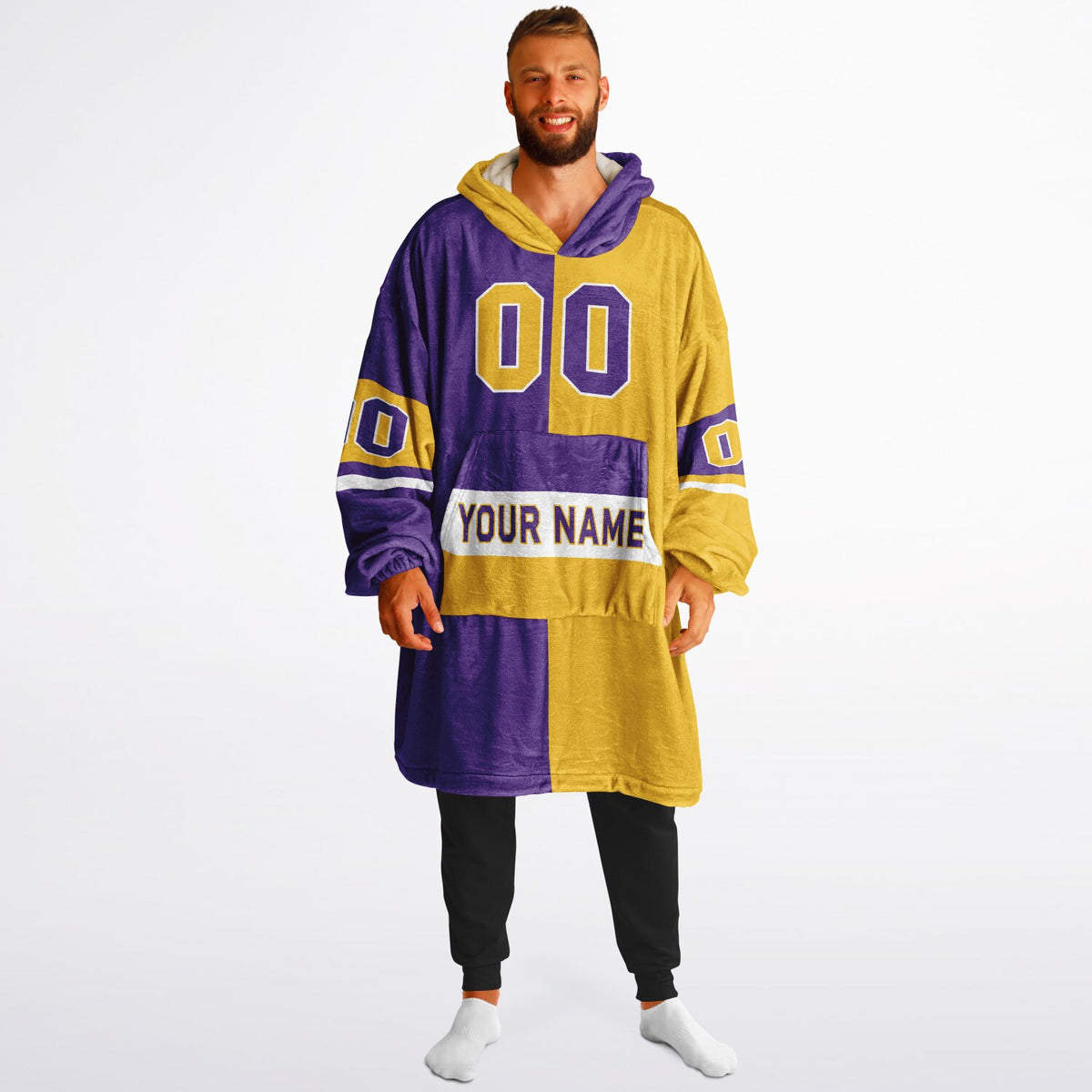 Purple/Gold/White Halftime
