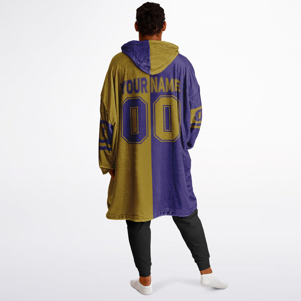 Purple Dark Gold Halftime