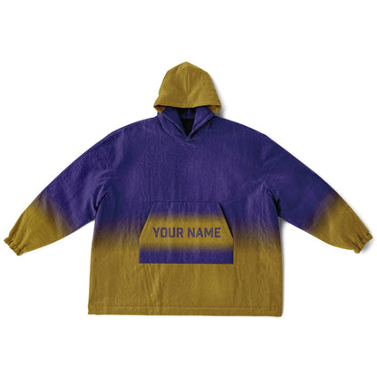 Purple/Metallic Gold Everyday Reversible