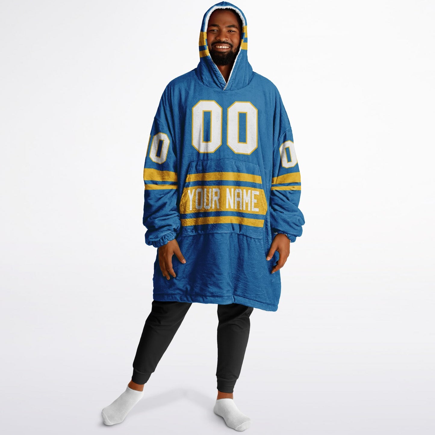 Blue/Gold Superfan Reversible