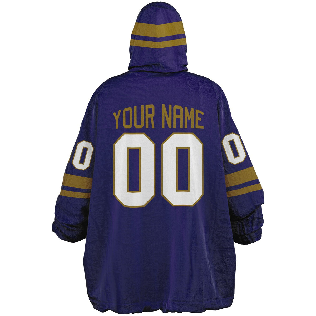Purple Dark Gold Superfan Reversible