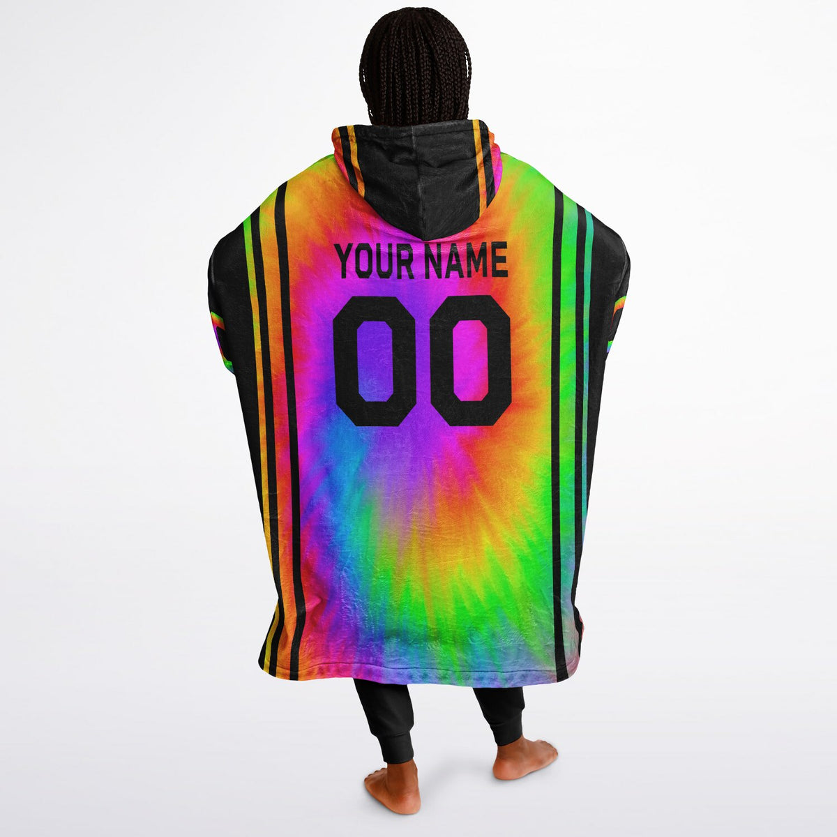 Tie-Dye & Black Bold