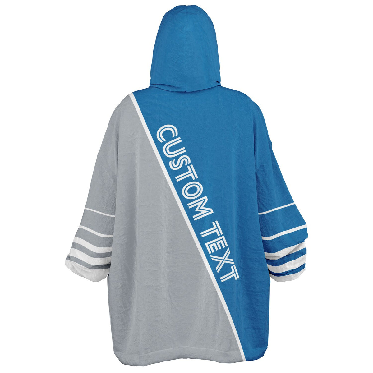 Blue Silver White Split Decision