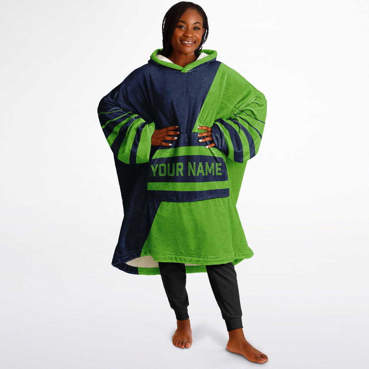 Navy & Green Split Decision