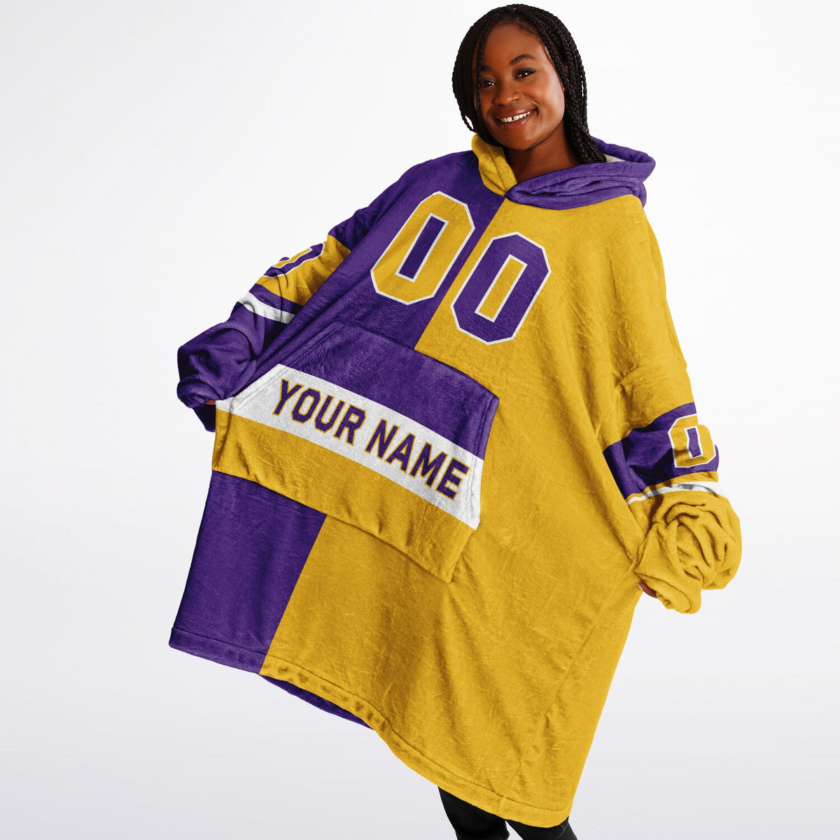 Purple/Gold/White Halftime
