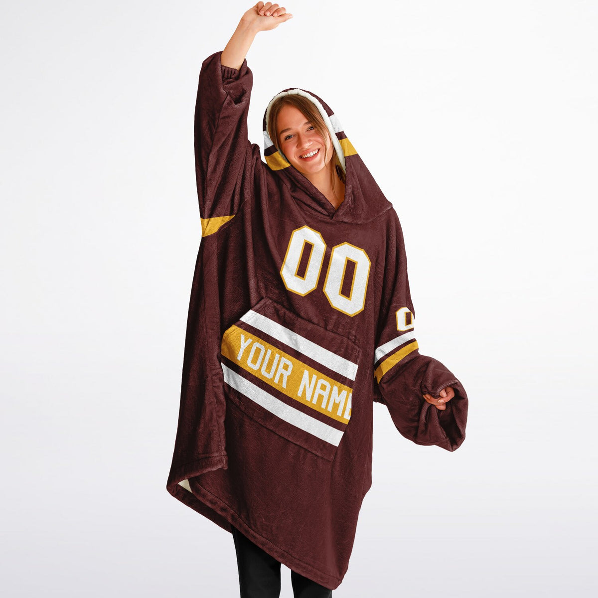 Burgundy Gold White Classic