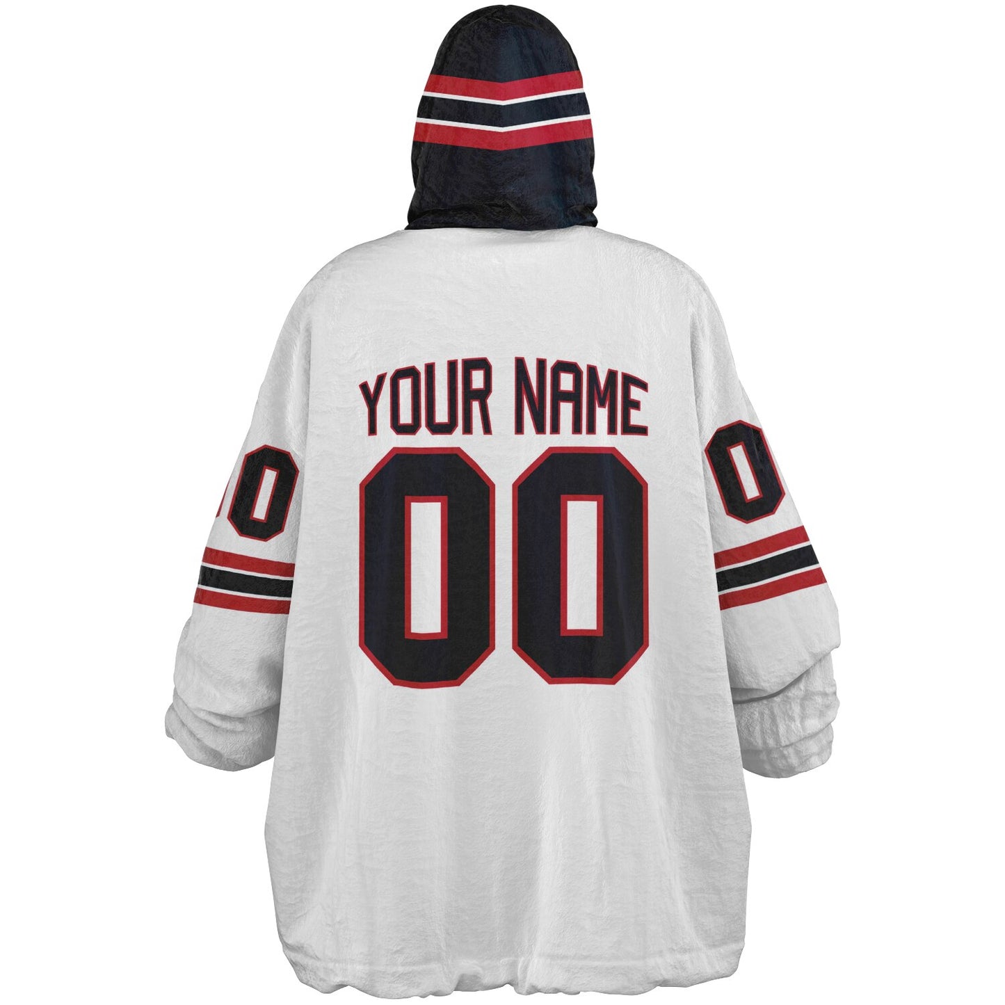 Deep Steel Blue/Red/White Superfan Reversible