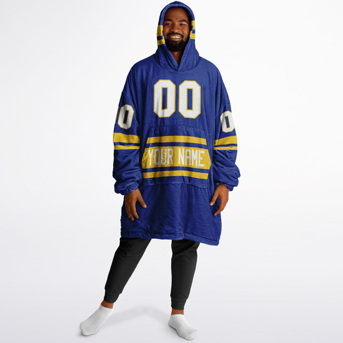 Blue/Yellow Superfan Reversible