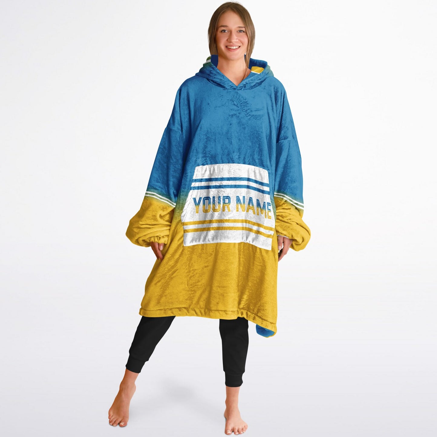 Blue/Gold/White Everyday Reversible