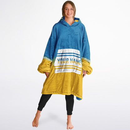 Blue/Gold/White Everyday Reversible