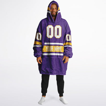 Purple/Gold/White Superfan Reversible
