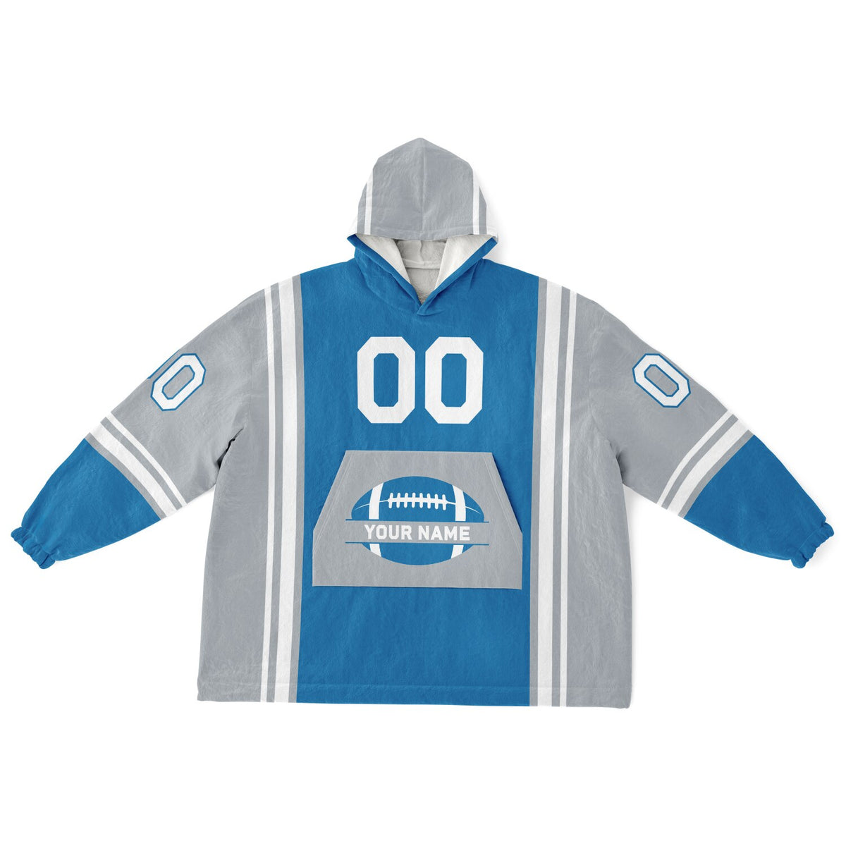 Blue/Silver/White Bold