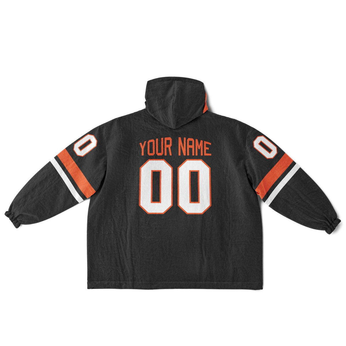Black/Orange/White Superfan Reversible