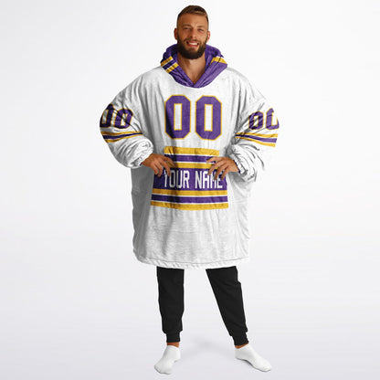Purple/Gold/White Superfan Reversible