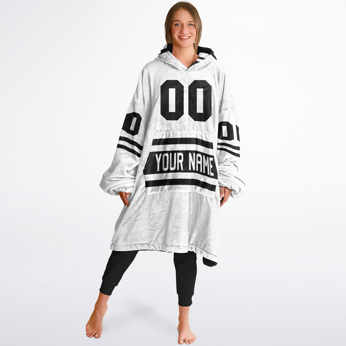 Black & White Superfan Reversible