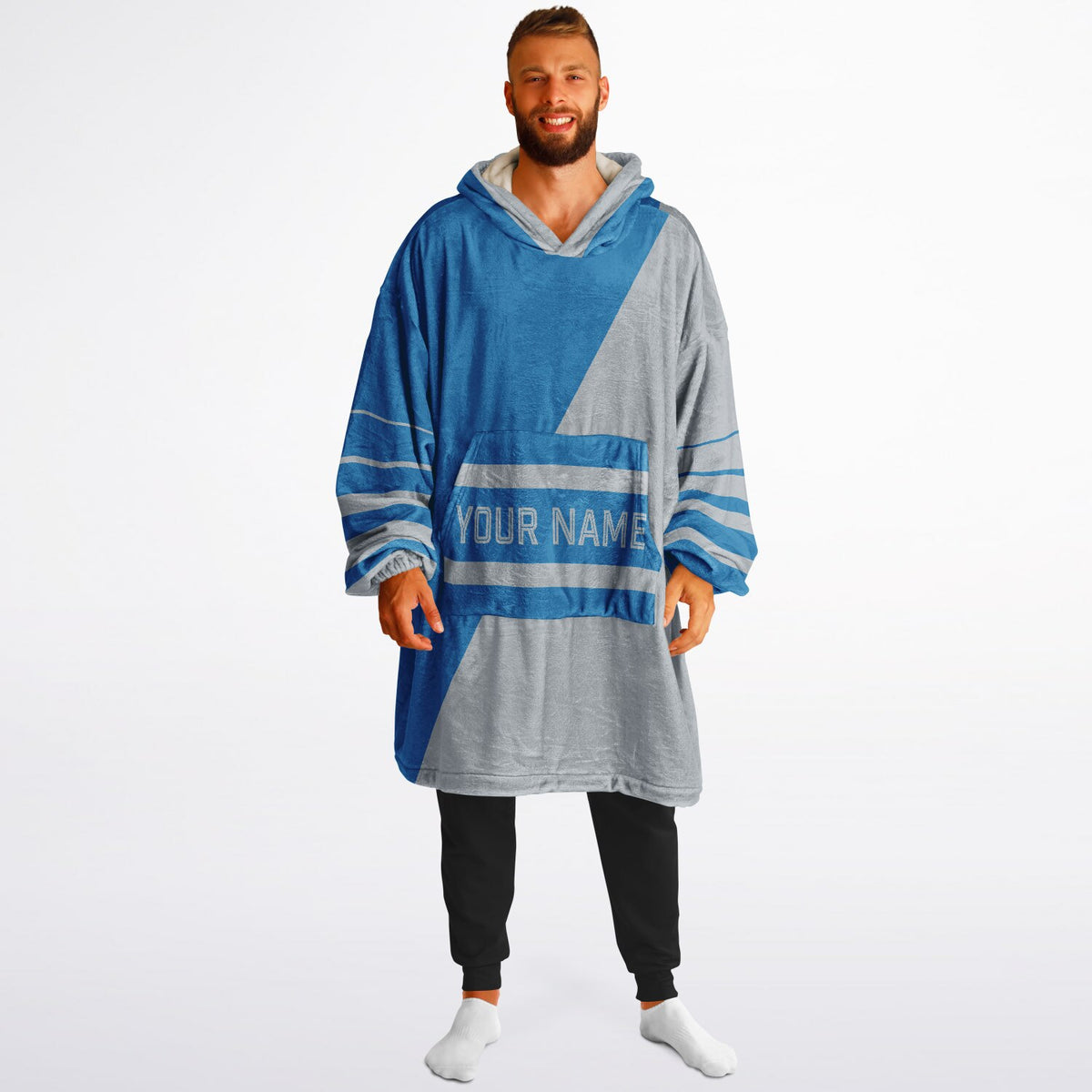 Blue & Silver Split Decision