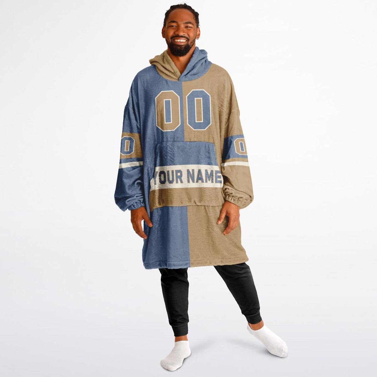 Slate Blue Cream Camel Halftime