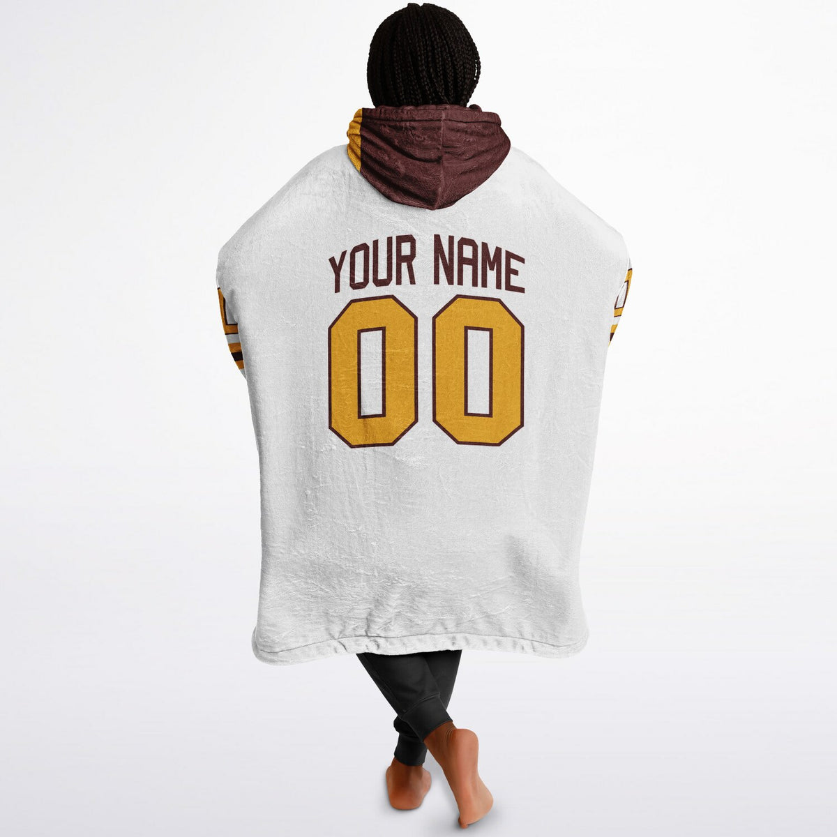 Burgundy/Gold Superfan Reversible
