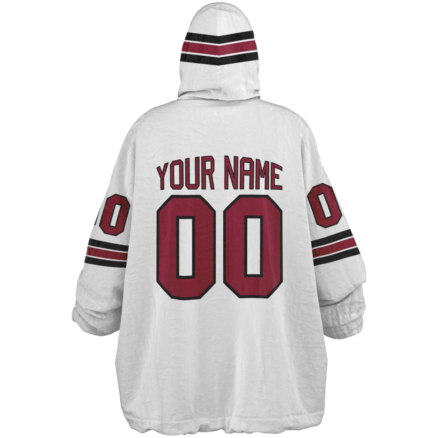 Cardinal Red/Black/White Superfan Reversible