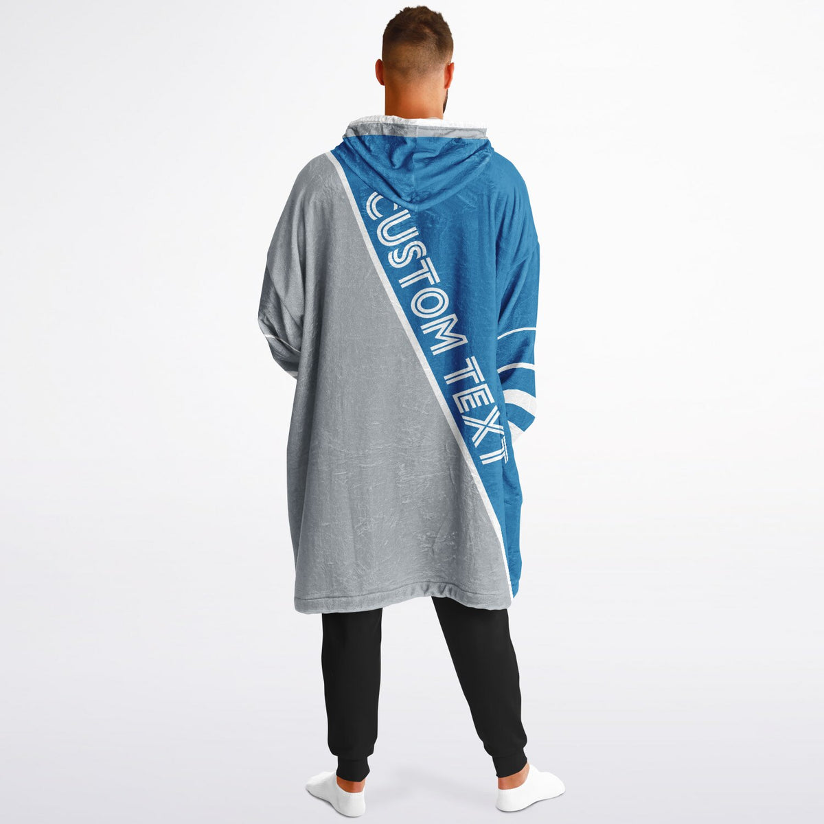 Blue Silver White Split Decision