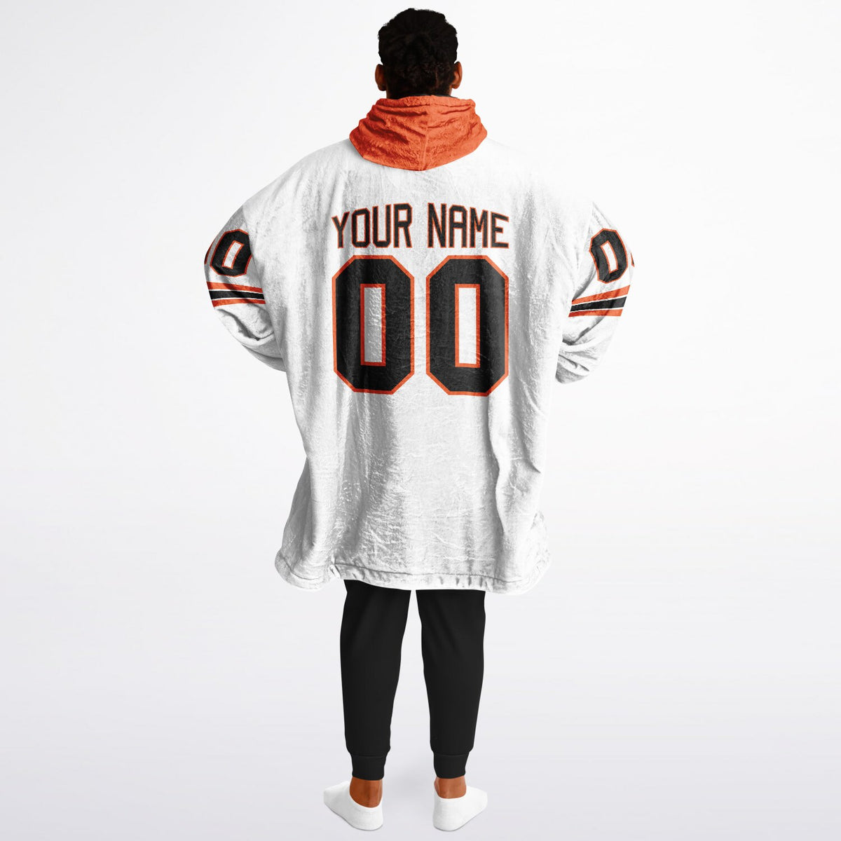 Black/Orange/White Superfan Reversible