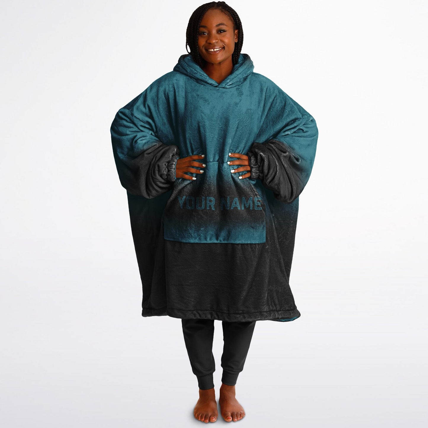 Teal/Black Everyday Reversible