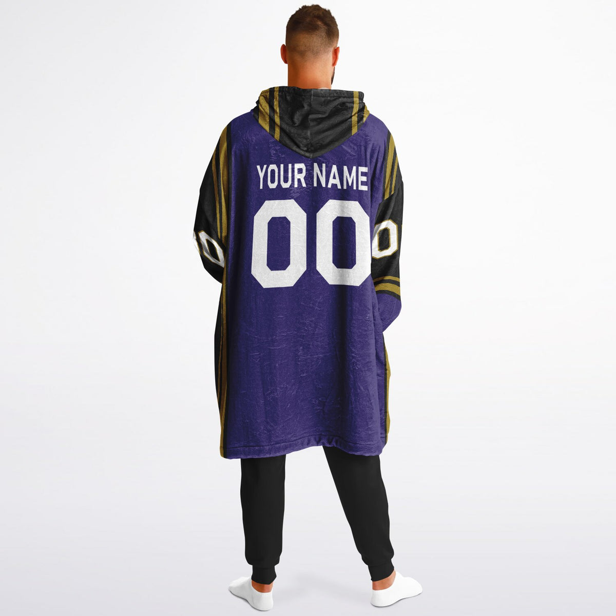 Purple Black Dark Gold Bold
